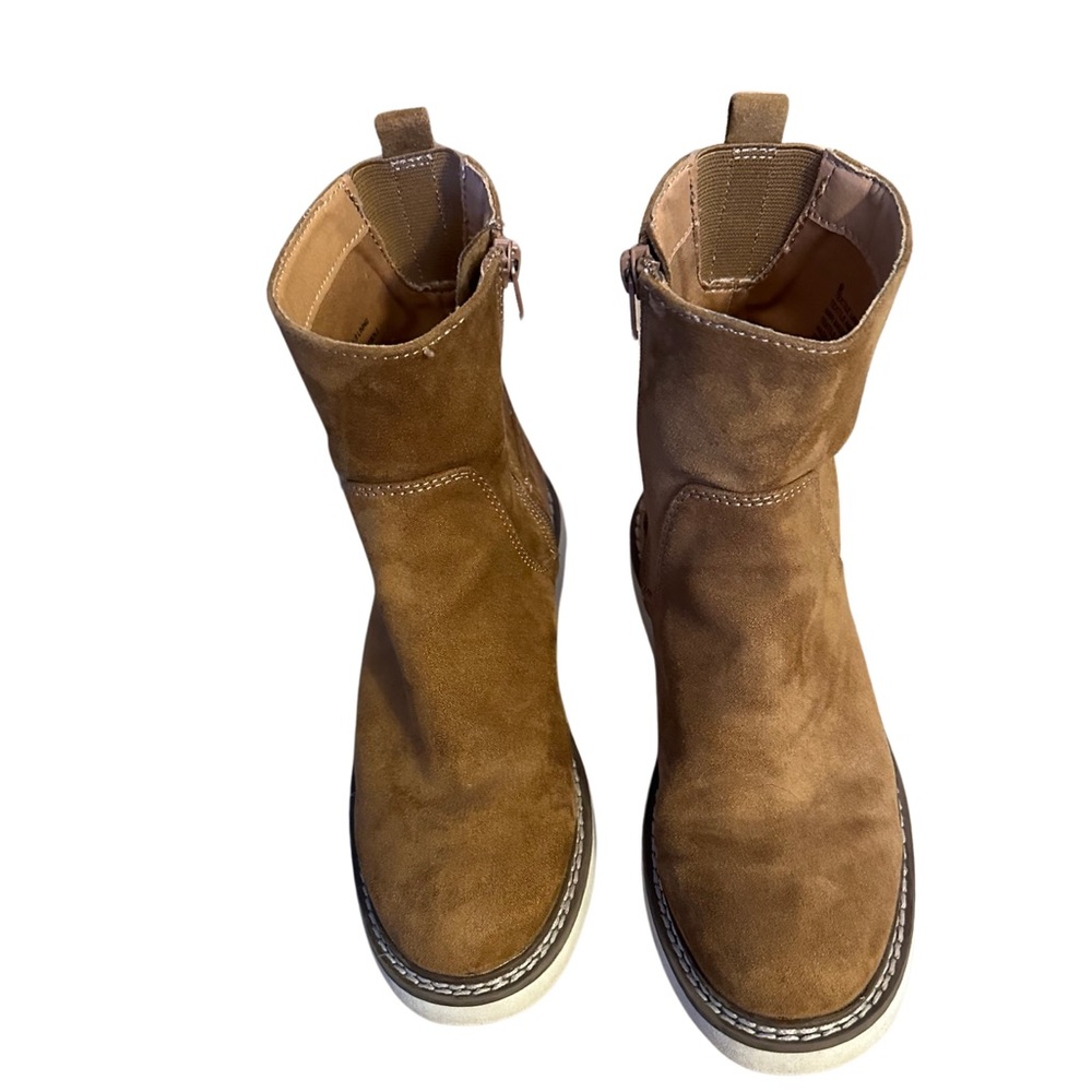Tan ankle boots women’s size 6 - Picture 2 of 7